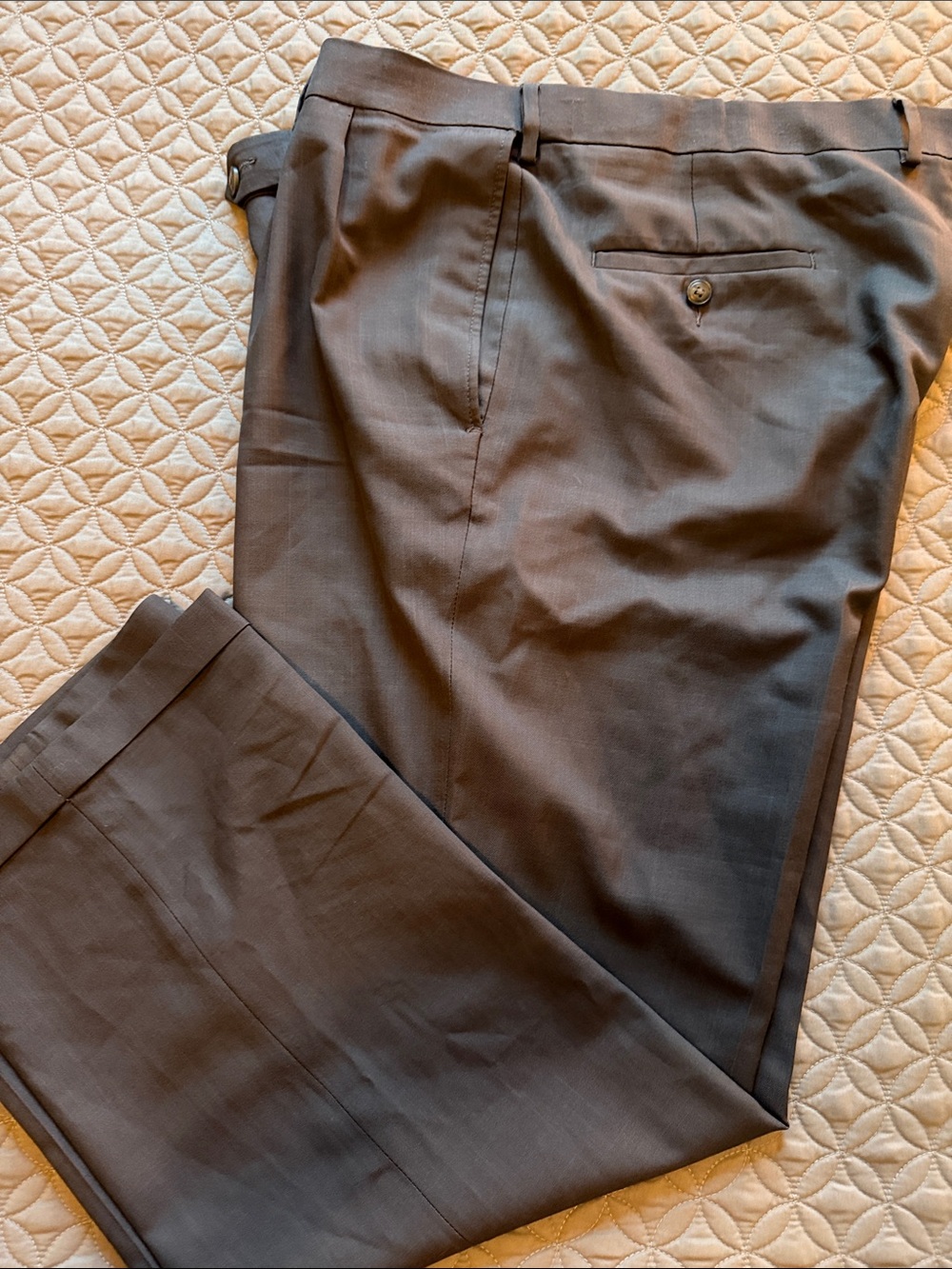 Haggar Men's Charcoal Dress Pants